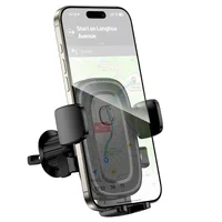 Автоутримувач Borofone BH131 One-key Lock (air outlet) Black