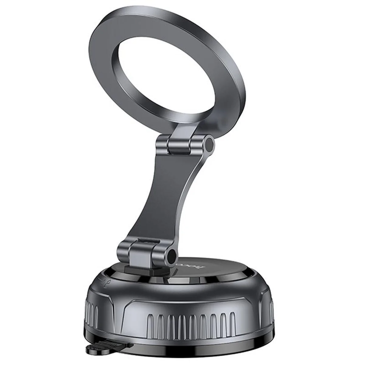Автодержатель Hoco H92 High vacuum suction cup magnetic (universal) Black / Metal gray
