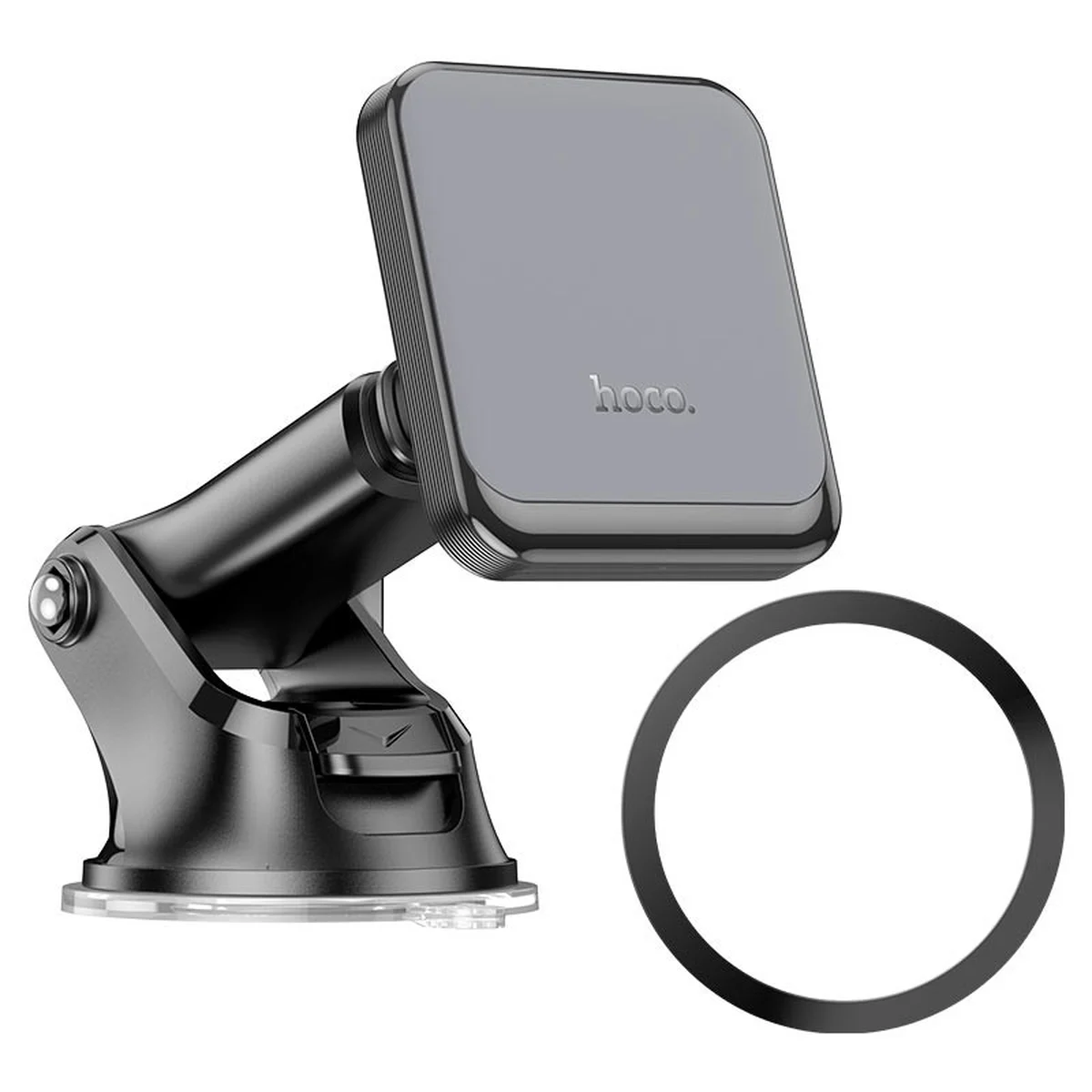 Автоутримувач Hoco H41 Climber magnetic (center console) Black