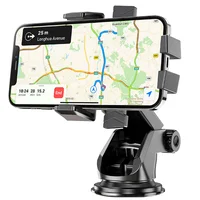 Автодержатель Hoco CA83 David one-button (center console) Black