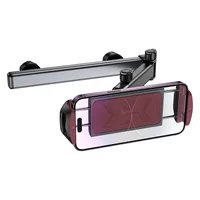 Автотримач Hoco H69 Gamble telescopic на підголівник Black/Red