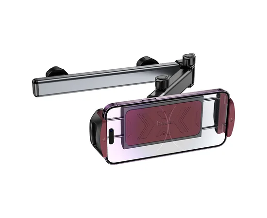 Автотримач Hoco H69 Gamble telescopic на підголівник Black/Red