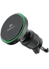 Автотримач із БЗУ Acefast D33 Qi2 Magnetic Wireless Charging 15W Black