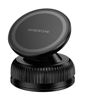 Автотримач Borofone BH139 Rider Vacuum Suction Magnetic Black