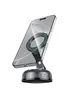 Автодержатель Hoco H92 High vacuum suction cup magnetic (universal) Black / Metal gray