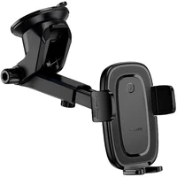 Автодержатель с БЗУ Borofone BH223 Follower 15W (center console) Black