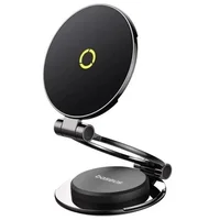 Автодержатель Baseus MagPro Series II Magnetic Stick-on (center console) (C40172900121) Cosmic Black