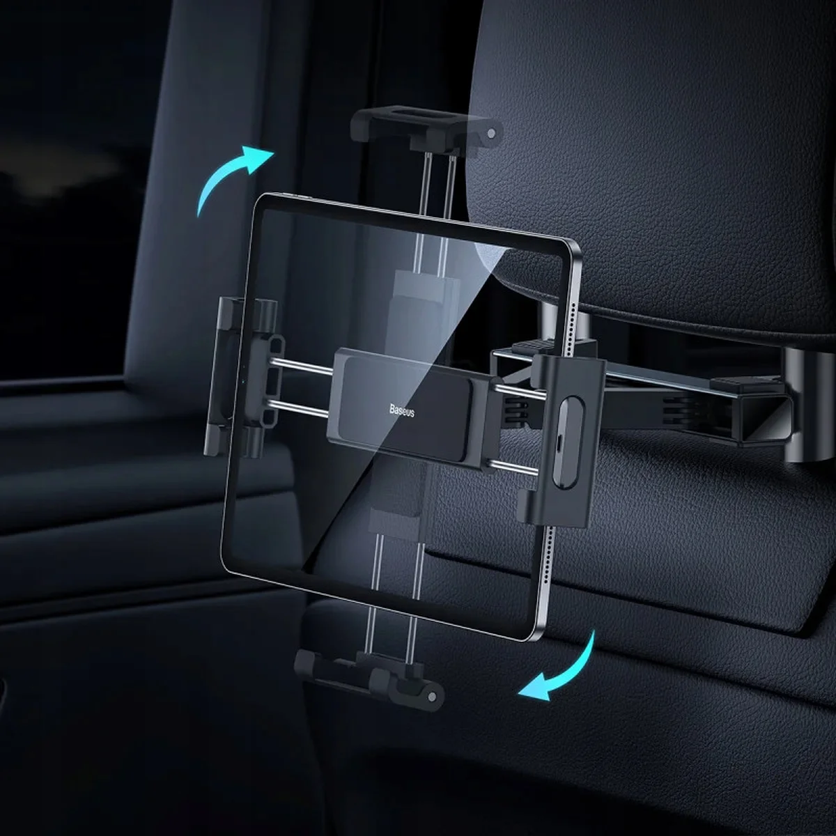 Автодержатель Baseus для планшета на подголовник JoyRide Pro (SUTQ000001) Black