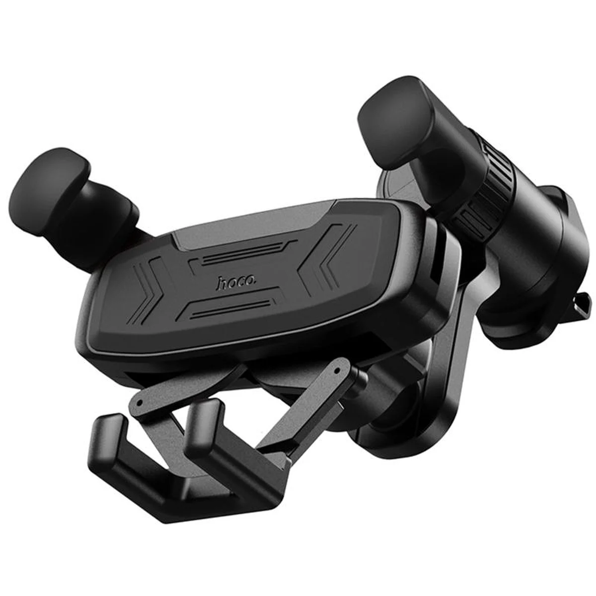 Автоутримувач Hoco H66 Gamble gravity linkage (air outlet) Black