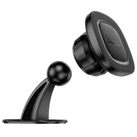 Автодержатель Hoco H73 Crown magnetic (center console) Black / Metal gray