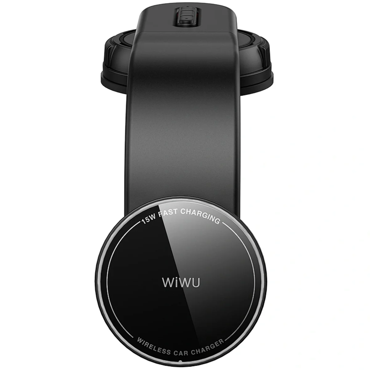 Автодержатель с БЗУ WIWU CH-327 Universal Automatic 15W Black