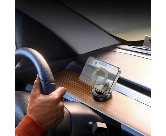 Автодержатель WIWU Wi-CH-056 Octopus Vacuum Suction Magnetic Tarnish