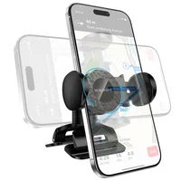 Автодержатель Borofone BH142 Support pull clip (center console) Black