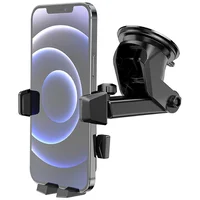 Автодержатель Hoco CA83 David one-button (center console) Black