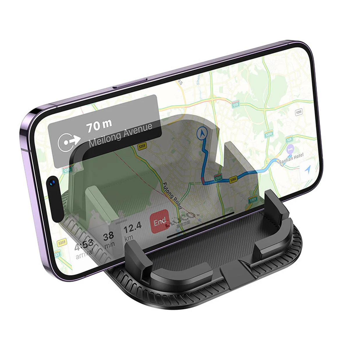 Автоутримувач Hoco H39 Cheetah dashboard Black