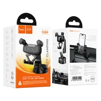 Автоутримувач Hoco H67 Gamble gravity linkage (center console) Black