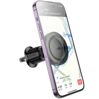 Автоутримувач Hoco H56 Show ring magnetic (air outlet) Black