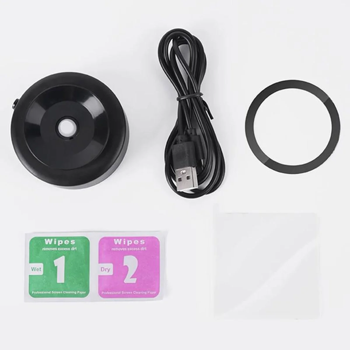 Автодержатель Hoco DCA47 Quick Fix magnetic Black