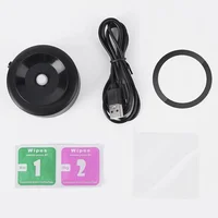 Автодержатель Hoco DCA47 Quick Fix magnetic Black