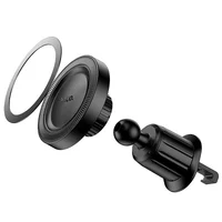 Автоутримувач Hoco H56 Show ring magnetic (air outlet) Black