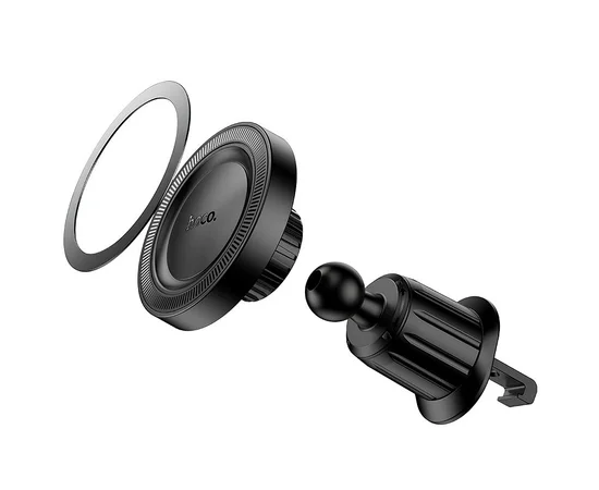 Автодержатель Hoco H56 Show ring magnetic (air outlet) Black
