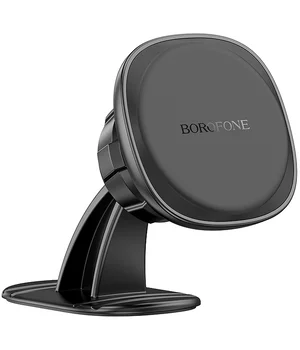 Автоутримувач Borofone BH103 Cloud magnetic (center console) Black
