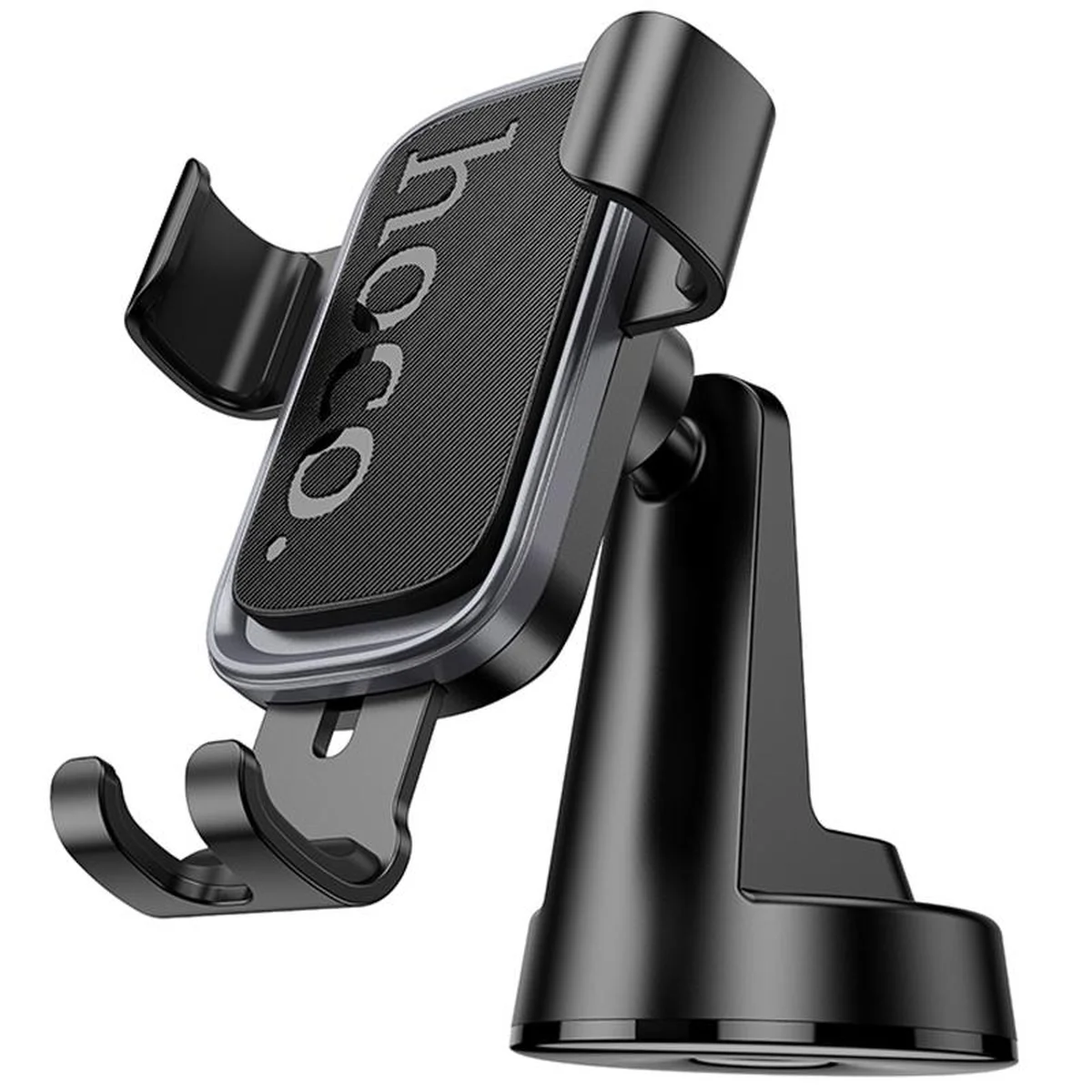 Автодержатель Hoco H81 Vista Gravity (center console) Black / Metal gray