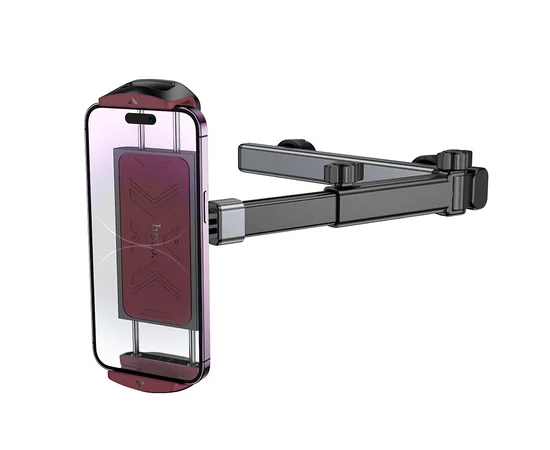 Автотримач Hoco H69 Gamble telescopic на підголівник Black/Red