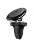 Автотримач магнітний Baseus Magnetic Air Vent OS with cable clip (C40141201113-00) Black