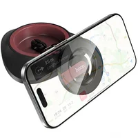 Автоутримувач Hoco H90 Tower magnetic (dashboard) Black / Red