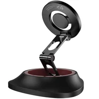 Автоутримувач Hoco H90 Tower magnetic (dashboard) Black / Red