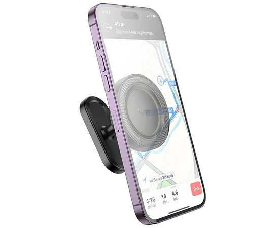 Автодержатель Hoco H58 Show ring magnetic (multi-scene) Black