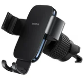 Автодержатель Baseus Metal Age 3 Gravity Car Mount (Air Outlet Version) (C40467600) Cluster Black