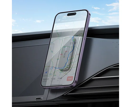 Автодержатель Borofone BH121 Eternal Black gray