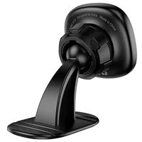 Автодержатель Hoco H73 Crown magnetic (center console) Black / Metal gray