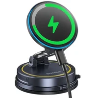 Автодержатель с БЗУ Baseus PrimeTrip VC2 Flex Pro Magnetic Wireless Charging (C0013F) Cosmic Black
