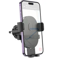 Автодержатель Hoco H18 Mighty one-button (air outlet) Black