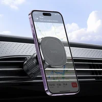 Автотримач Hoco H34 Cheeatag magnetic ring (air outlet) Black