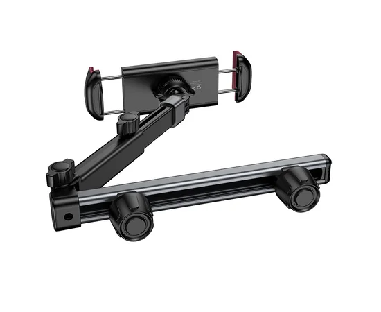 Автотримач Hoco H69 Gamble telescopic на підголівник Black/Red