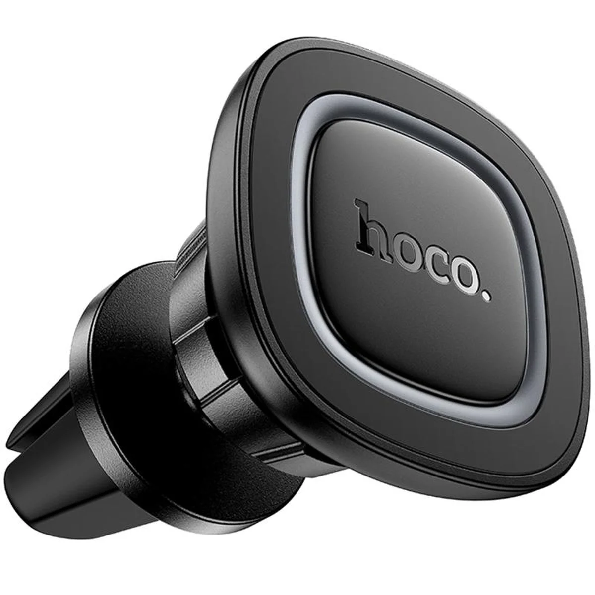 Автодержатель Hoco H72 Crown magnetic (air outlet) Black / Metal gray