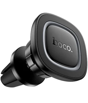 Автоутримувач Hoco H72 Crown magnetic (air outlet) Black / Metal grey