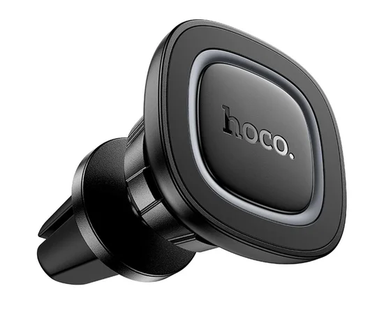 Автодержатель Hoco H72 Crown magnetic (air outlet) Black / Metal gray