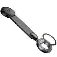 Автодержатель Hoco H71 Totem Ring magnetic (center console) Black metal gray