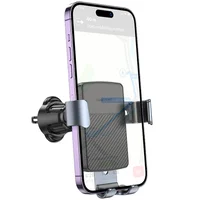 Автодержатель Borofone BH118 Refined Black / Metal gray