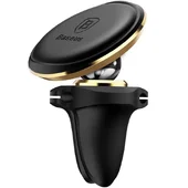 Автотримач магнітний Baseus Magnetic Air Vent OS with cable clip (C40141201113-00) Rose Gold
