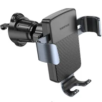 Автодержатель Borofone BH118 Refined Black / Metal gray