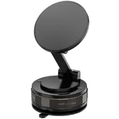 Автодержатель WIWU Wi-CH057 Holdex Magnetic Car Holder with Vacuum Mount Black
