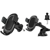 Автодержатель Baseus UltraControl Pro Series Clamp-Type (C40351600113-0) Cluster Black