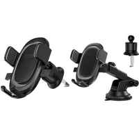 Автодержатель Baseus UltraControl Pro Series Clamp-Type (C40351600113-0) Cluster Black