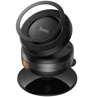 Автодержатель Hoco H87 Dragon electric suction cup magnetic (universal) Black / Metal gray